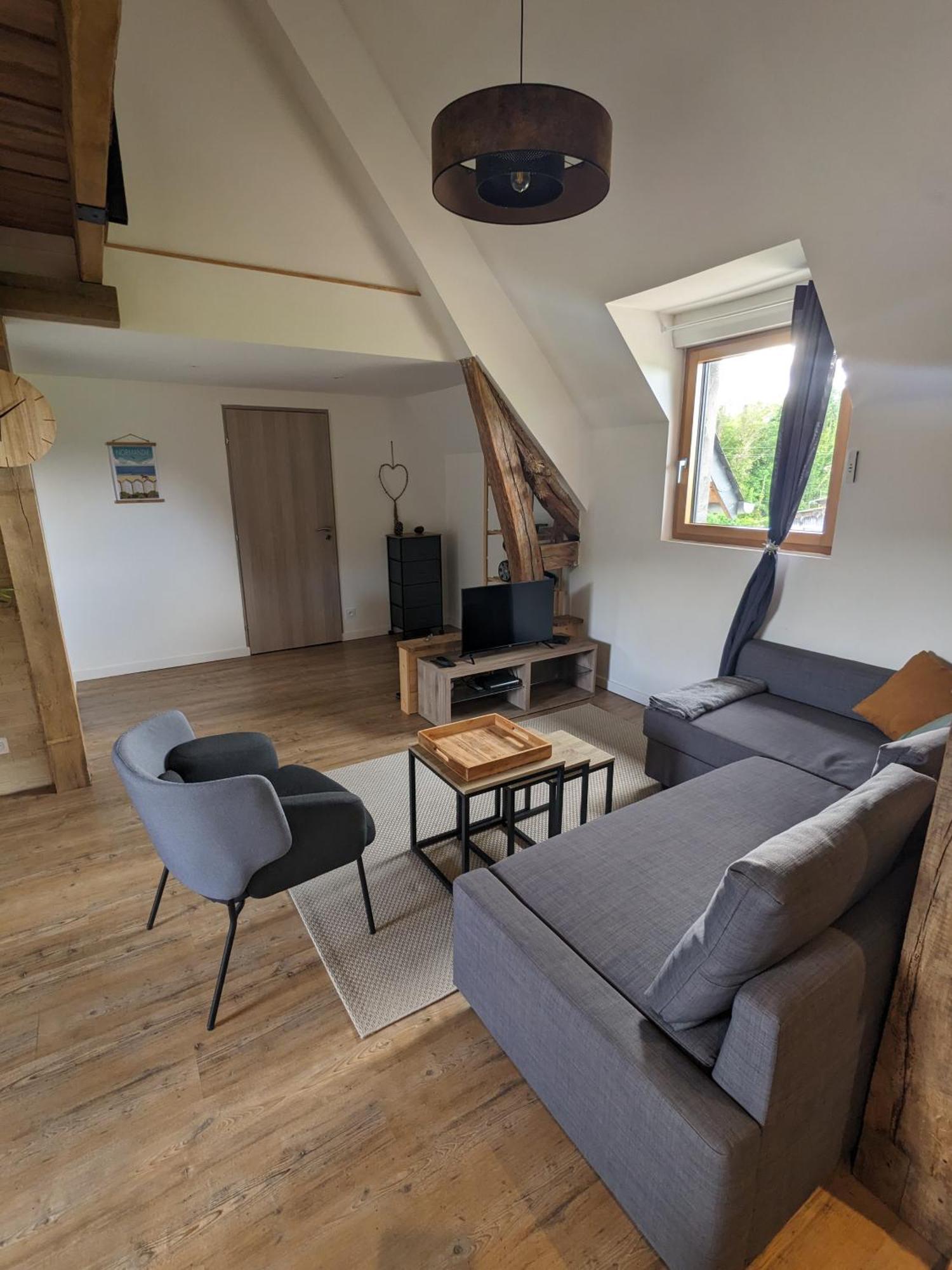Appartement Au Calme Entre Terre Et Mer. Proche Honfleur Barneville-la-Bertrand Buitenkant foto